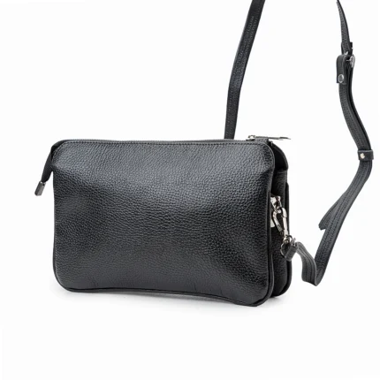 کیف دوشی چرم لنا